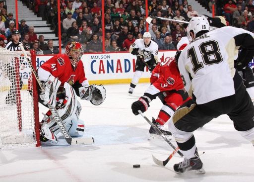 Craig Anderson, Marc Methot, James Neal