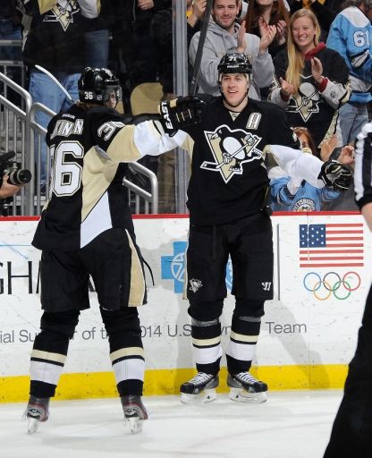 Jussi Jokinen, Evgeni Malkin