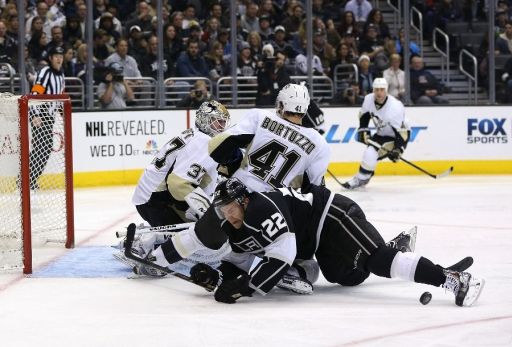 Jeff Zatkoff, Robert Bortuzzo, Trevor Lewis