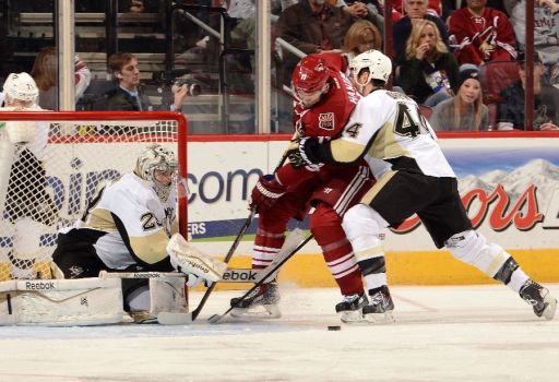 Marc-Andre Fleury, Martin Hanzal, Brooks Orpik