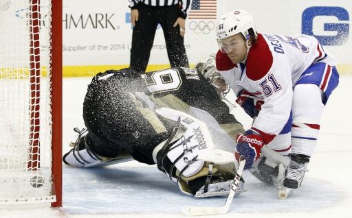 Marc-Andre Fleury, David Desharnais