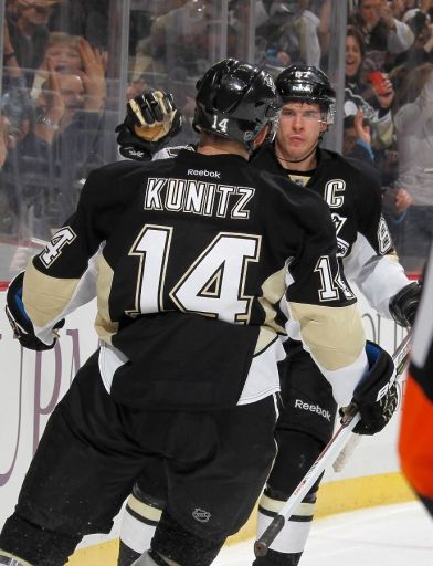 Chris Kunitz, Sidney Crosby