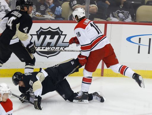 Rob Scuderi, Deryk Engelland, Elias Lindholm