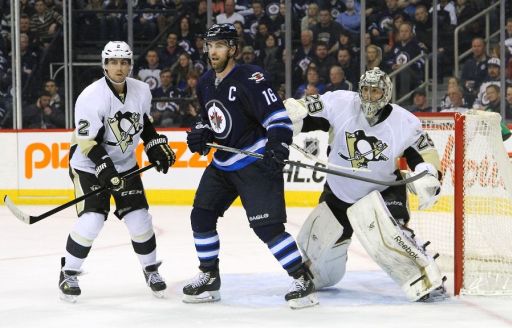 Matt Niskanen, Andrew Ladd, Marc-Andre Fleury