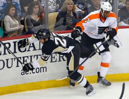 Craig Adams, Wayne Simmonds