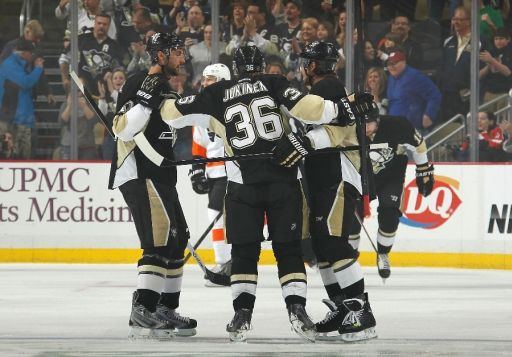 Robert Bortuzzo, Jussi Jokinen, Matt Niskanen