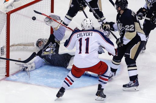 Marc-Andre Fleury, Matt Calvert, Lee Stempniak