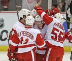 Daniel Alfredsson, Gustav Nyquist, Niklas Kronwall